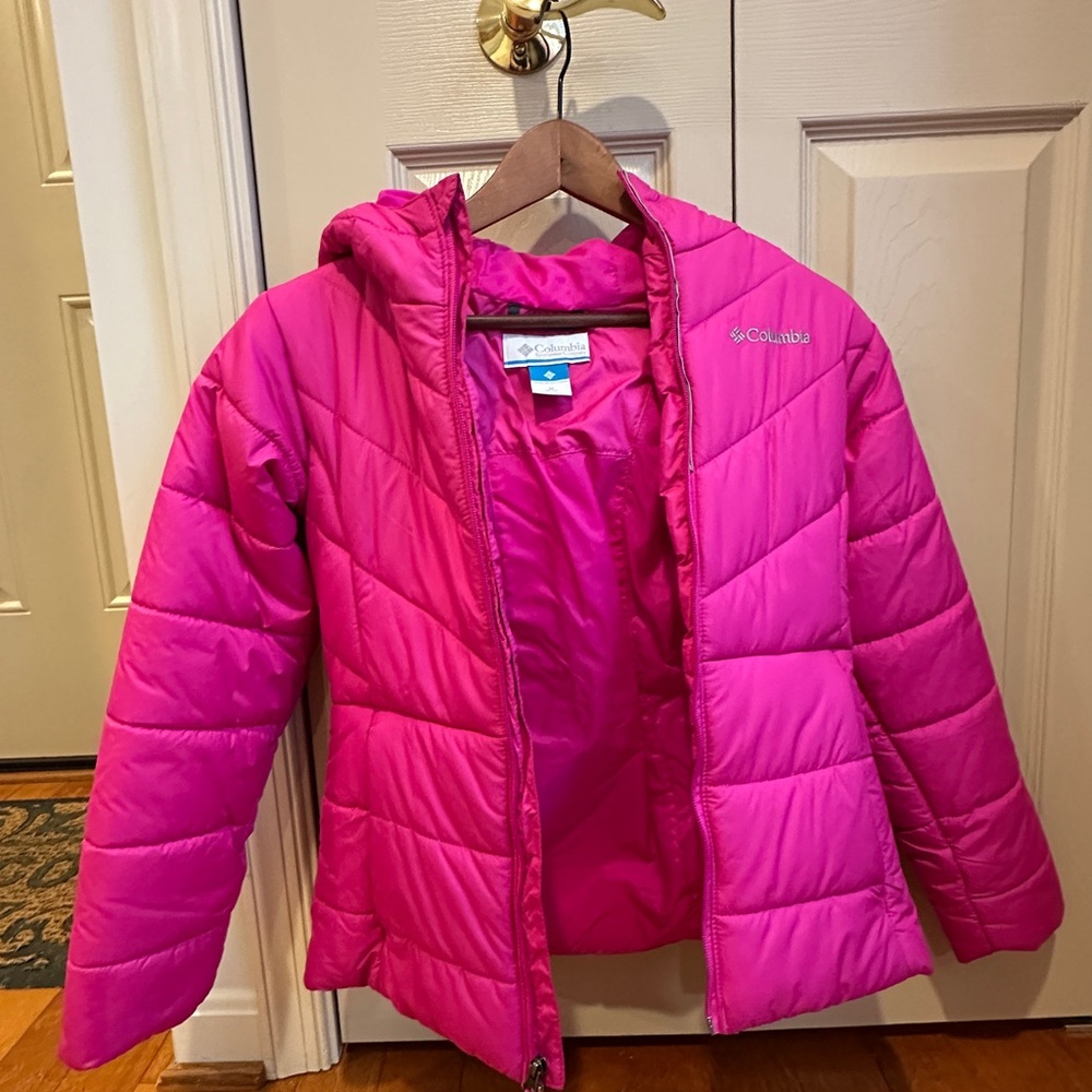 Columbia Kids Pink Puffer Jacket